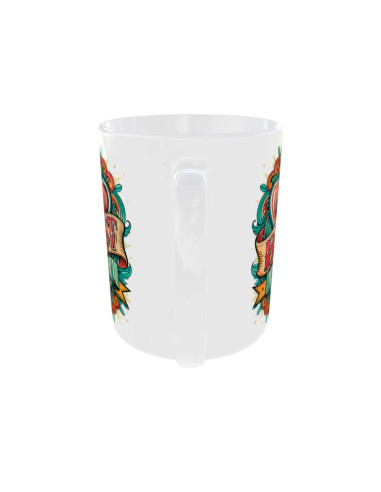 Mug Best Mom coeur - Edition Fête des Mères arrière