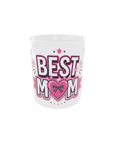 Mug Best Mom noeud rose - Edition Fête des Mères gauche 2