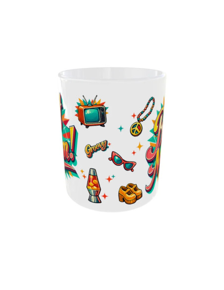 Mug Best Mom rétro II - Edition Fête des Mères avant