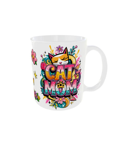 Mug Cat Mom - Edition Fête des Mères droit