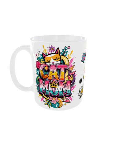 Mug Cat Mom - Edition Fête des Mères gauche