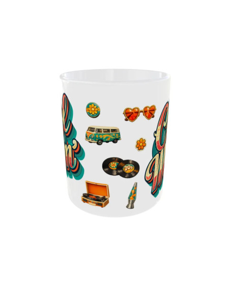 Mug Cool Mom rétro - Edition Fêtes des Mères avant