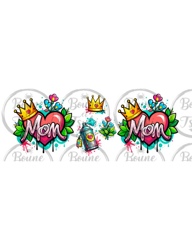 Mug Mom Coeur logo - Edition Fête des Mères