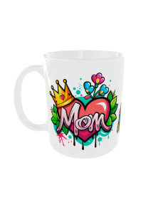 Mug Mom Coeur logo - Edition Fête des Mères gauche