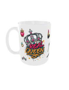 Mug Real Queen - Edition Fête des Mères gauche