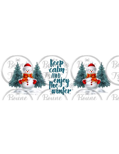 Mug Keep calm winter - Edition Hiver