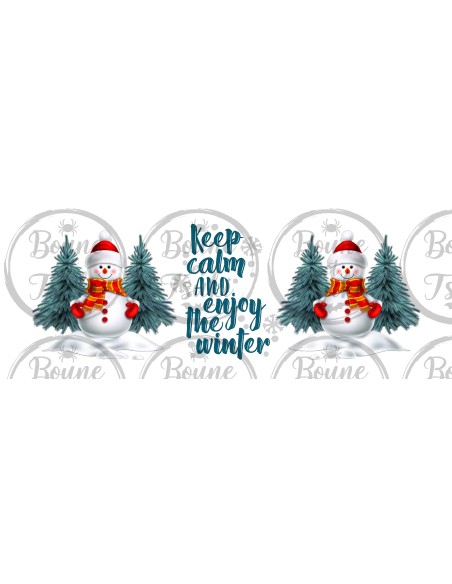 Mug Keep calm winter - Edition Hiver