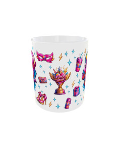 Mug Super Mom coeur - Edition Fête des Mères gauche 2
