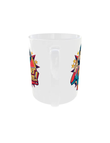 Mug Super Mom héro II - Edition Fête des Mères arrière