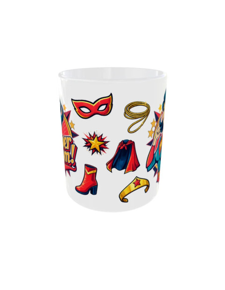 Mug Super Mom héro II - Edition Fête des Mères avant
