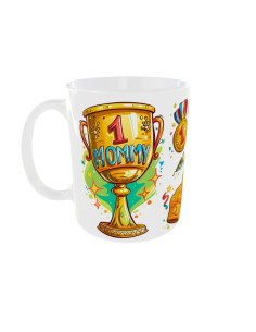 Mug Trophée Mommy - Edition Fête des Mères gauche