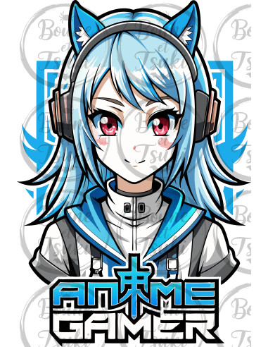 T-shirt animé gamer - Edition Jeux vidéo