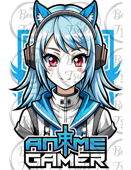 T-shirt animé gamer - Edition Jeux vidéo