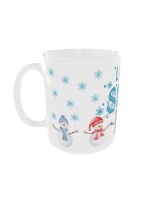 Mug Snow bonhomme de neige - Edition Hiver gauche