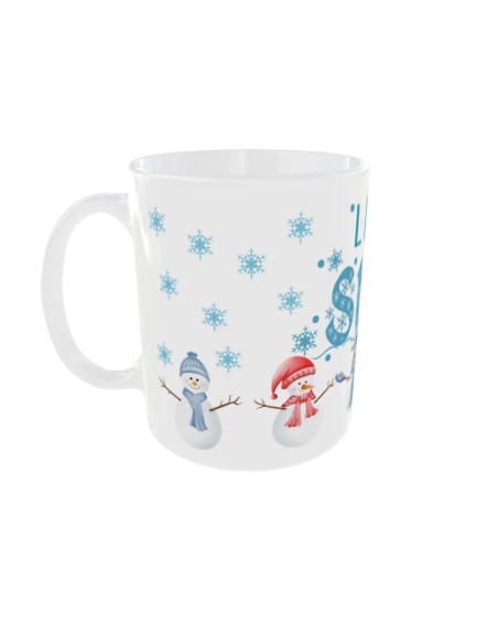 Mug Snow bonhomme de neige - Edition Hiver gauche