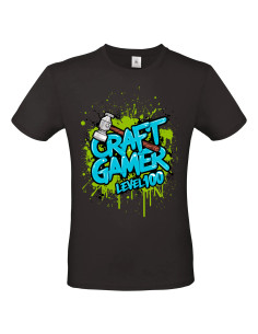 T-shirt Craft Gamer Homme - Edition Jeux vidéo avant